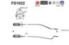 AS FD1022 Soot/Particulate Filter, exhaust system
